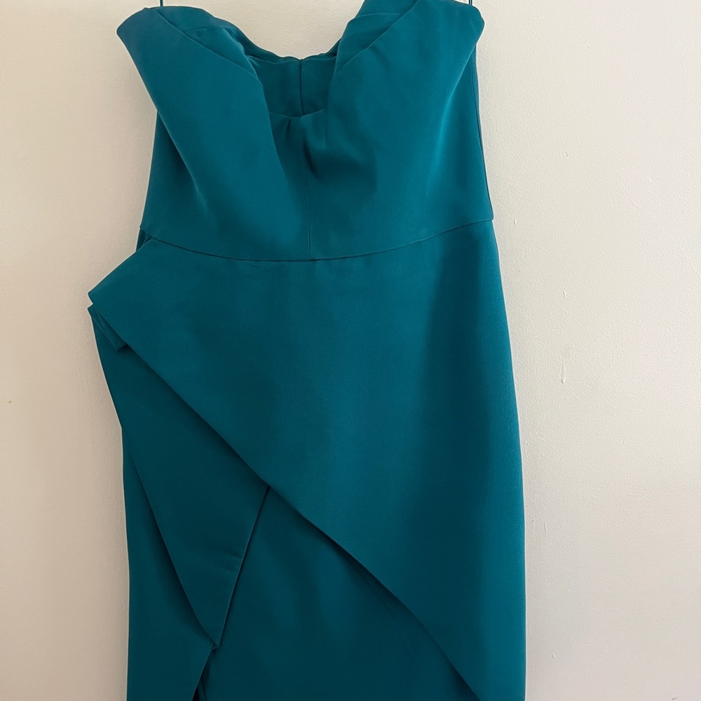 Elegant Teal Dress